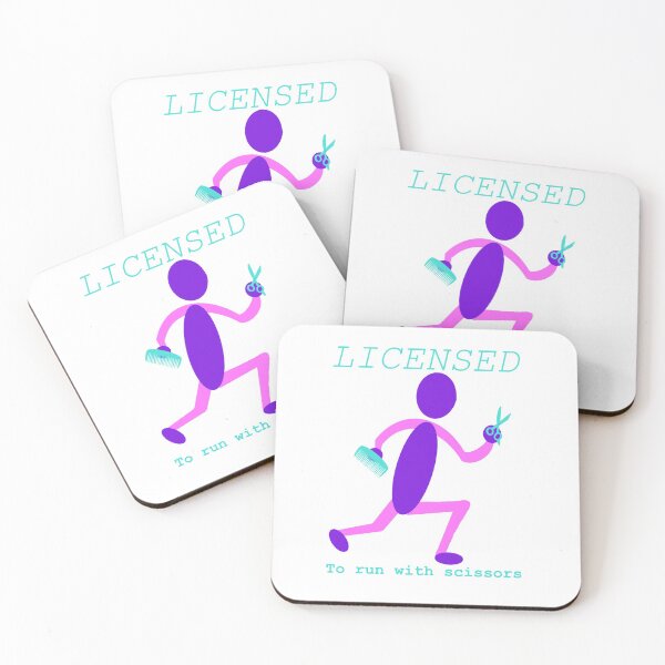 Item preview, Hairstylist licensed to run with scissors designed and sold by Coopart6363.