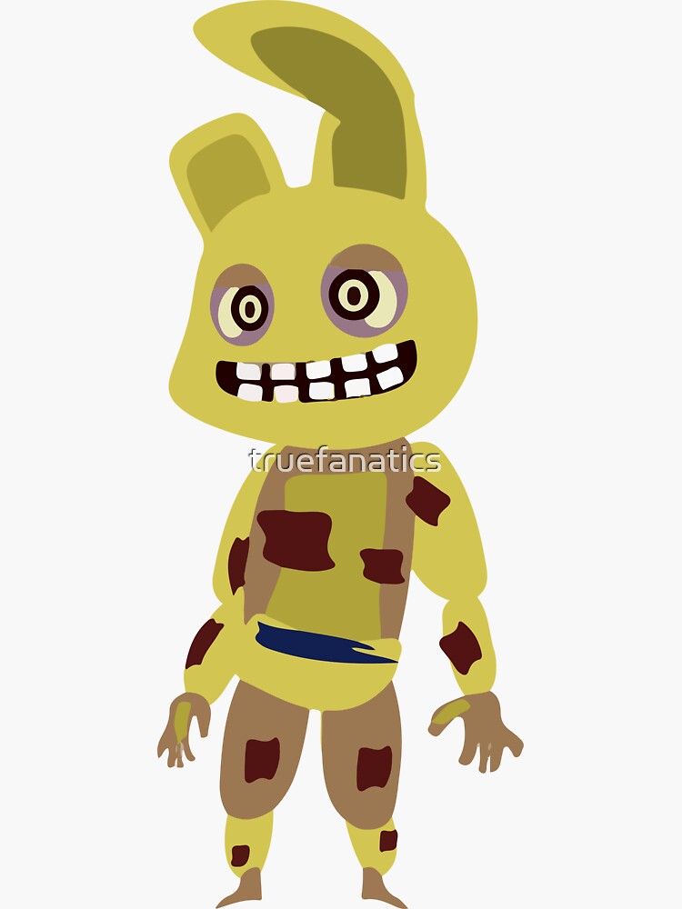 FNAF 2 Withered Animatronic Sticker Pack Sticker for Sale by RodaAnimation