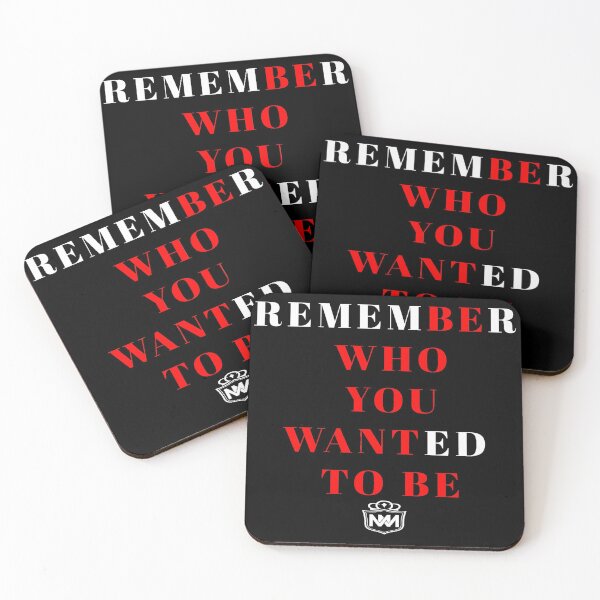 Item preview, REMEMBER WHO YOU WANTED TO BE designed and sold by MotivationMafia.