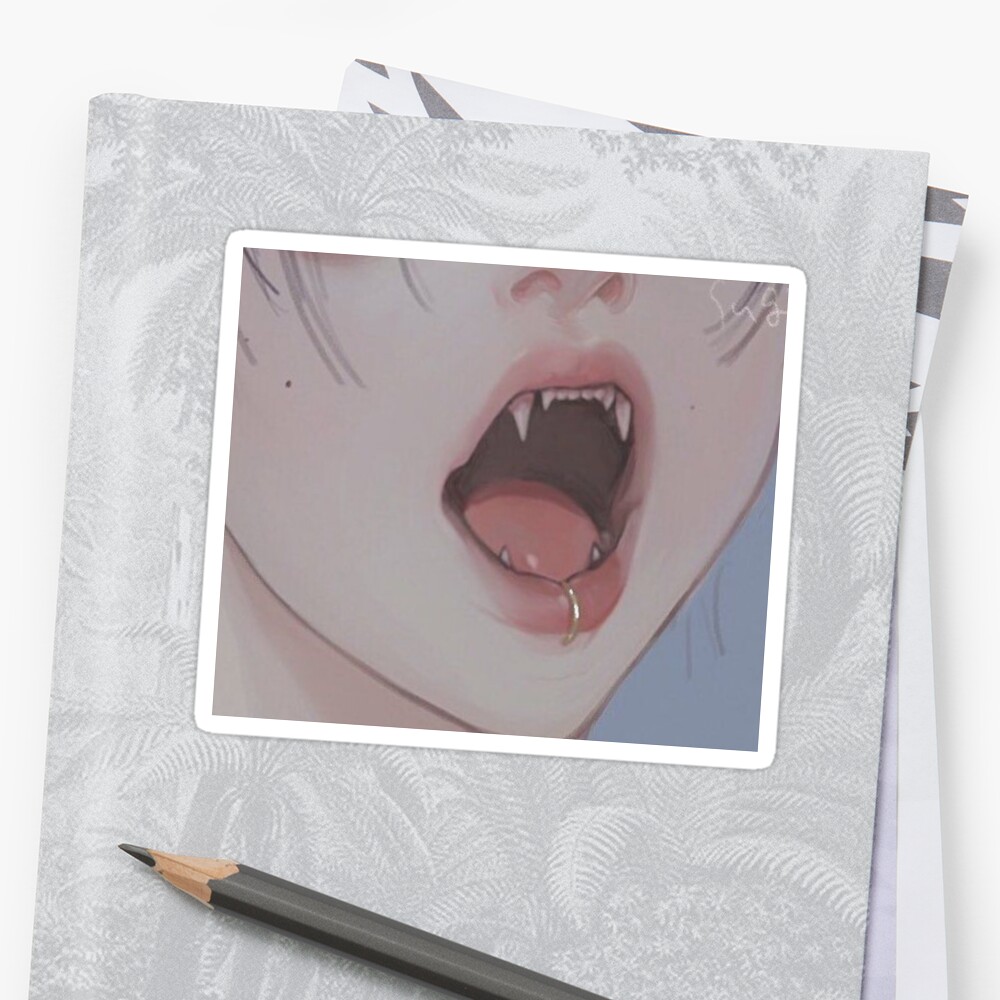 Aesthetic Anime Sticker By Kamilla 1998 Redbubble 3644