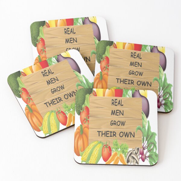 Item preview, Real Men Grow Their Own designed and sold by TheAverageBo.