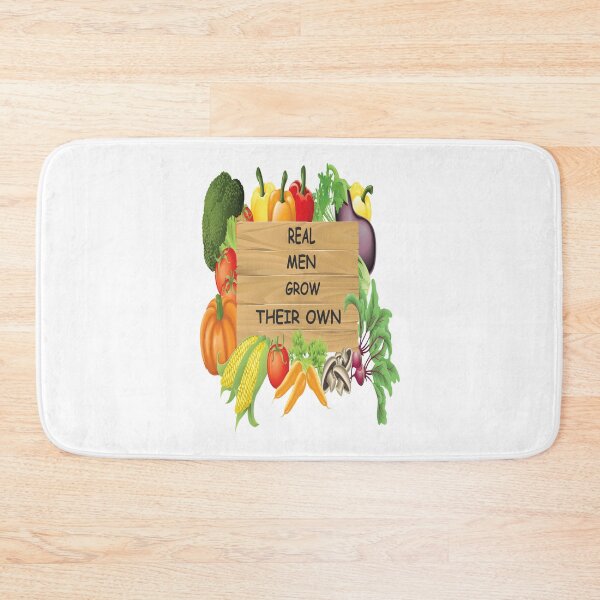 Item preview, Real Men Grow Their Own designed and sold by TheAverageBo.