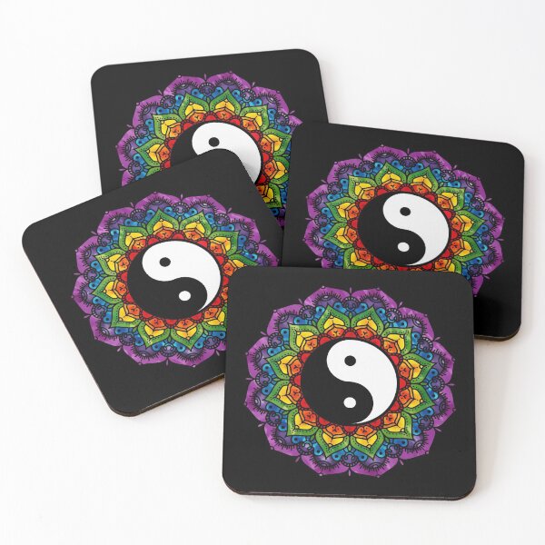Item preview, Yin & Yang Mandala designed and sold by serenaking.