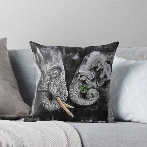 Item preview, Elephant face to face designed and sold by Lovanart.