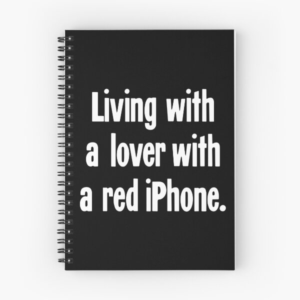 Item preview, Living With A Lover With A Red iPhone designed and sold by Good-Looking Corpse.
