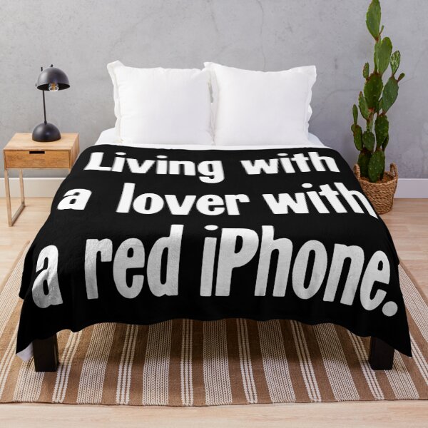 Item preview, Living With A Lover With A Red iPhone designed and sold by Good-Looking Corpse.
