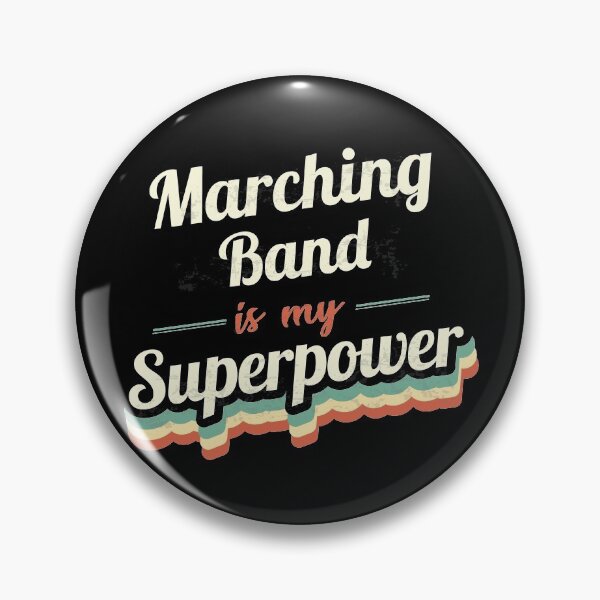 Item preview, Marching Band is my Superpower  designed and sold by Custom365.