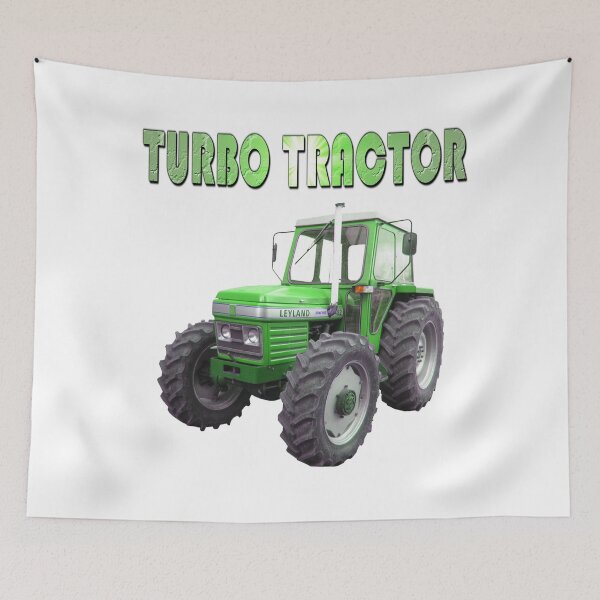 Item preview, Turbo Tractor Green Farming Vehicle Design designed and sold by luvvvvvit.