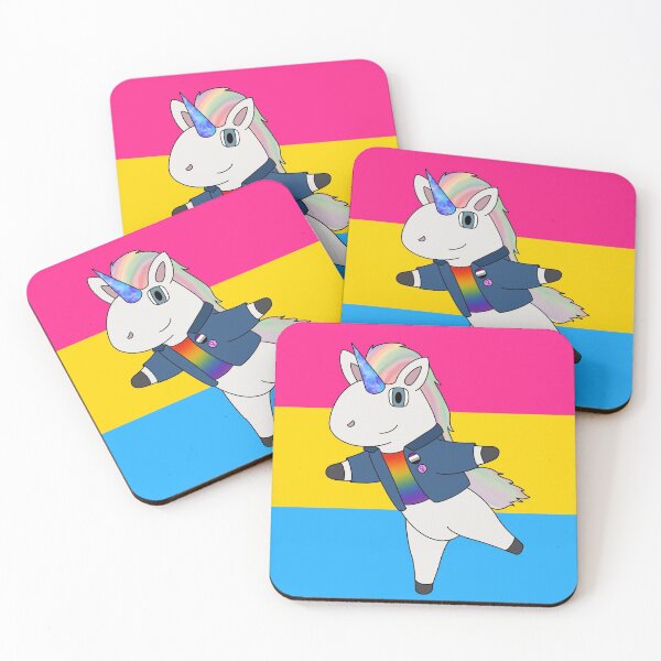 Item preview, Pride Unicorn-Pansexual Background-Asexual and Female Pins designed and sold by Kai Buro.