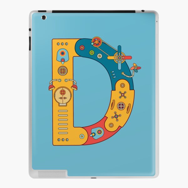 D for Dinosaur, from the AlphaPod collection iPad Skin