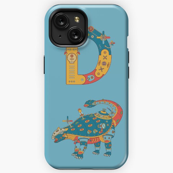 D for Dinosaur, from the AlphaPod collection iPhone Tough Case