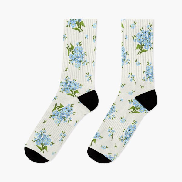 Item preview, Pattern with blue forget-me-not flowers. designed and sold by Naddya.