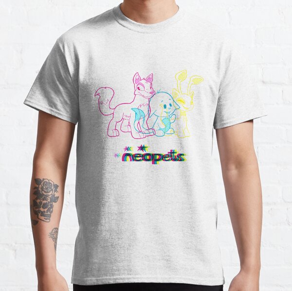 "Neopets CMYK " Tshirt for Sale by ItsJustQuince Redbubble neopets