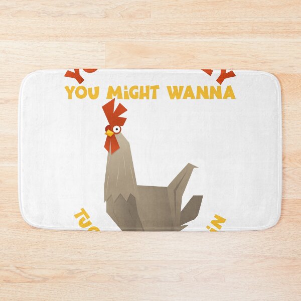 Item preview, Chicken Lover Tuck Back In Chicken Fan Gift print product designed and sold by Lisbob.