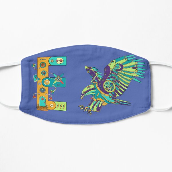 E for Eagle, from the AlphaPod collection Flat Mask
