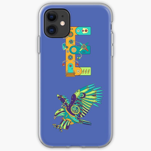 E for Eagle, from the AlphaPod collection iPhone Soft Case