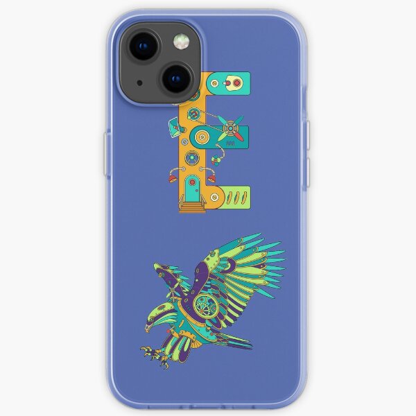 E for Eagle, from the AlphaPod collection iPhone Soft Case