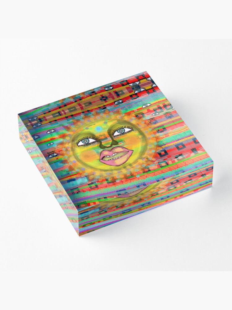 Alternate view of Summer Sun Dream Acrylic Block