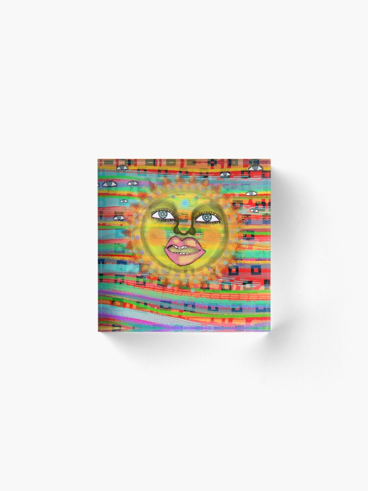 Alternate view of Summer Sun Dream Acrylic Block