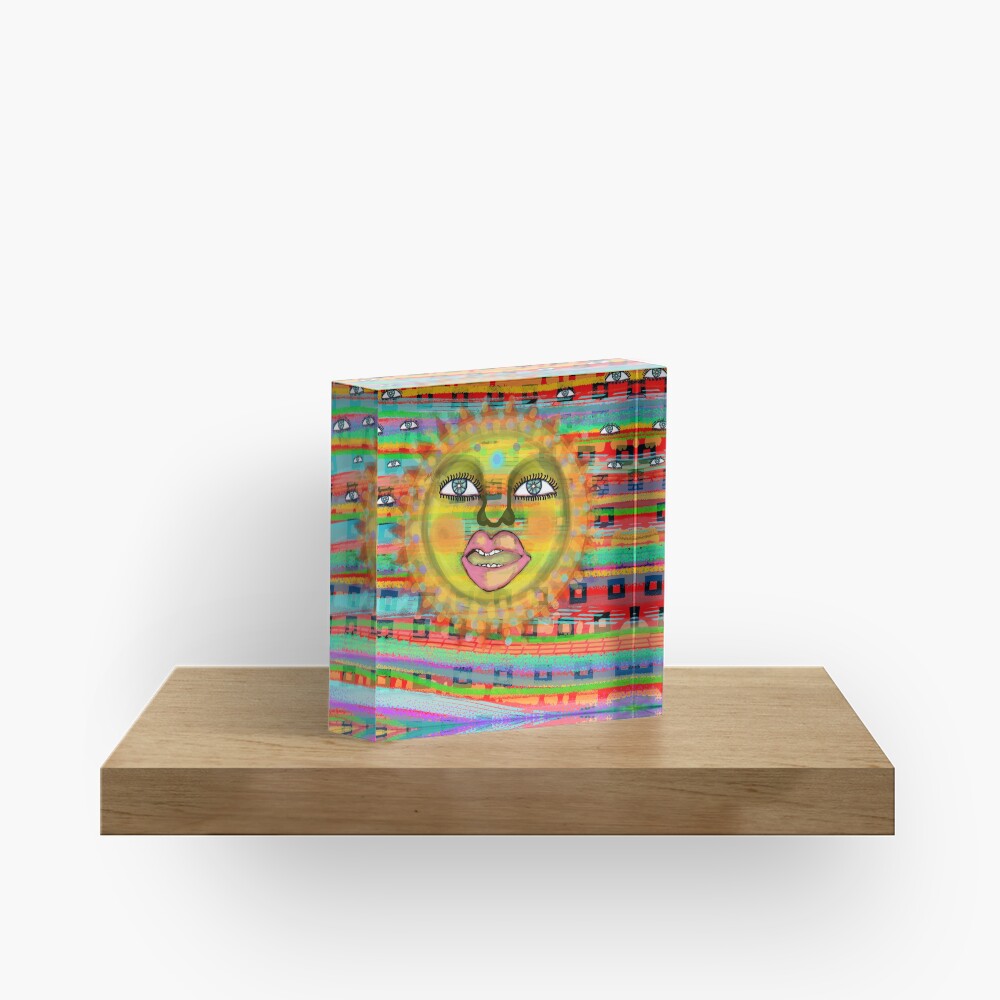 Summer Sun Dream Acrylic Block