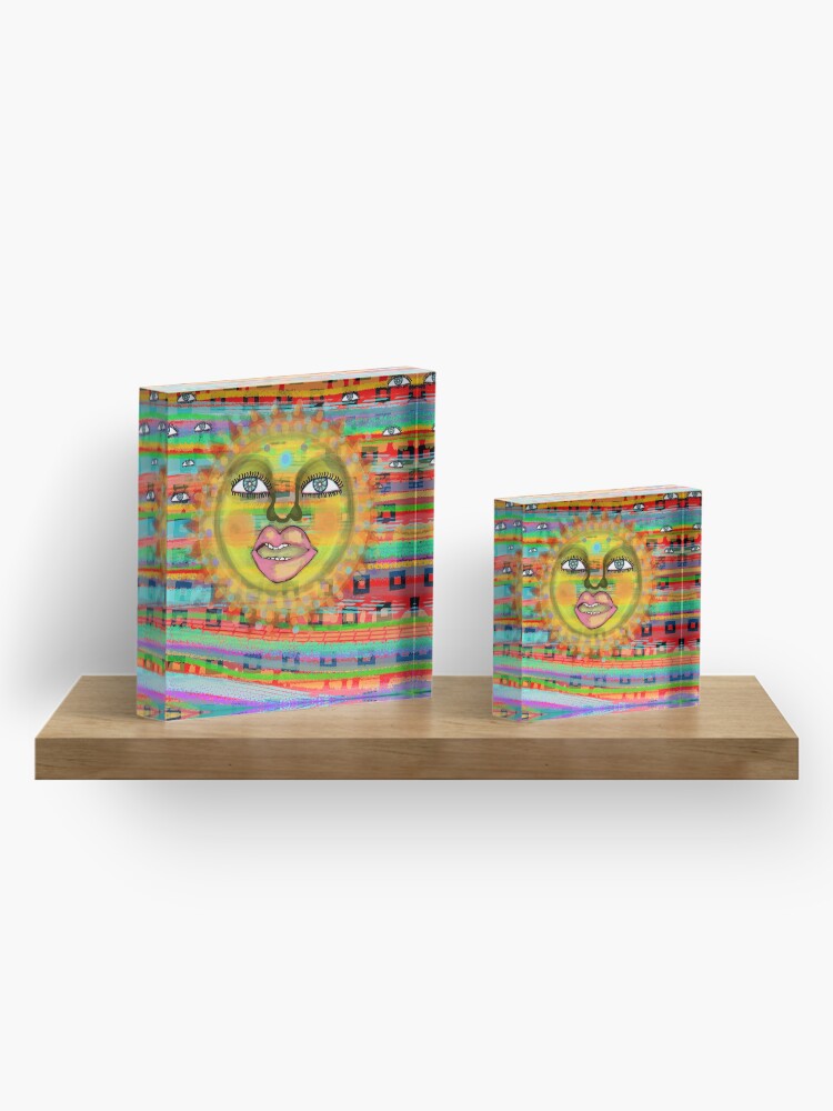 Alternate view of Summer Sun Dream Acrylic Block