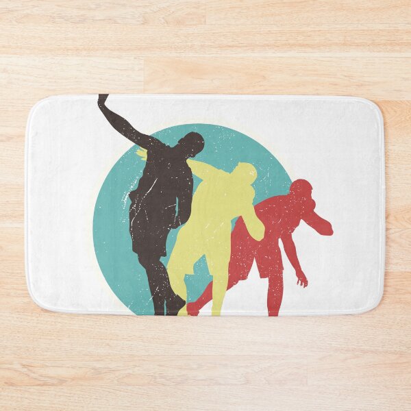 Item preview, Athlete Vintage Retro Style Shot Put graphic Track print designed and sold by Lisbob.