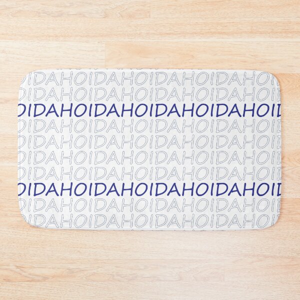 Item preview, Idaho Repeating Blue Bold Uppercase designed and sold by artbylukas.