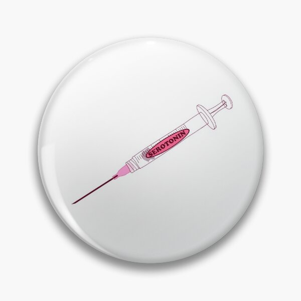 Item preview, Serotonin injection designed and sold by thicker than  a sticker.