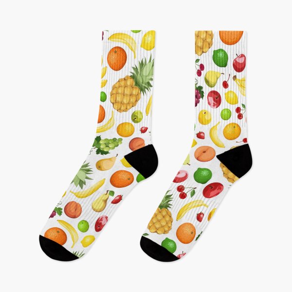 Item preview, Bright summer pattern with various colorful fruit. designed and sold by Naddya.