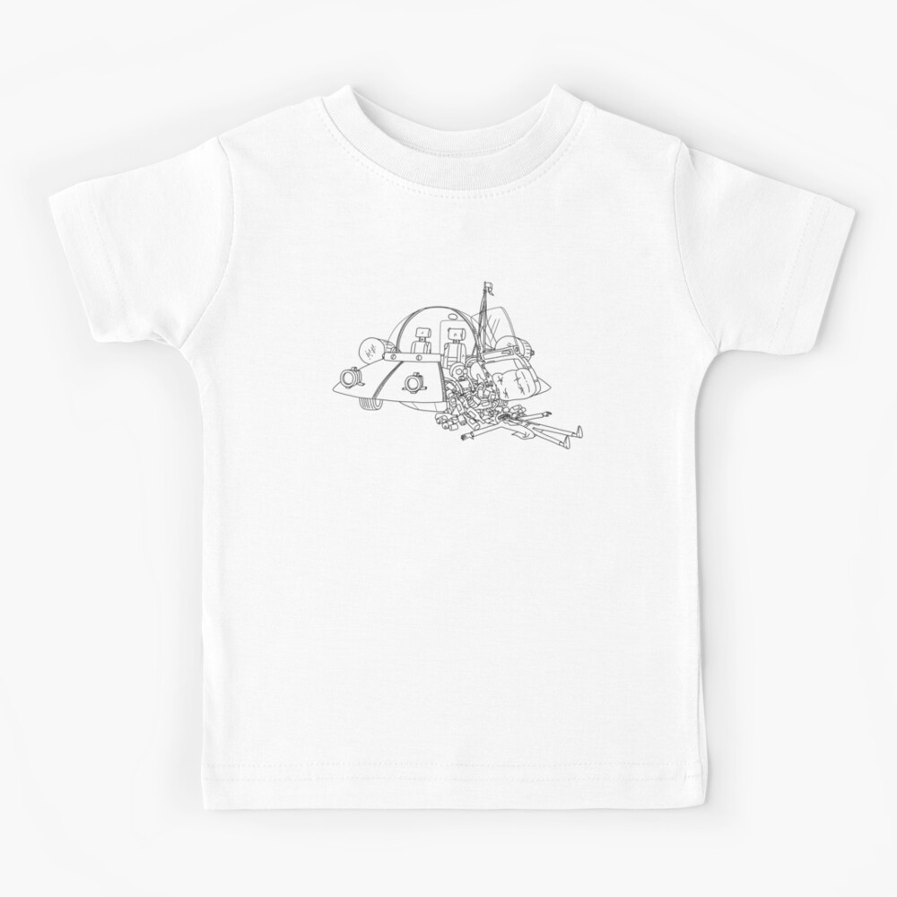 Rick and Morty in the spaceship | Rick and Morty Gadget Kids T-Shirt
