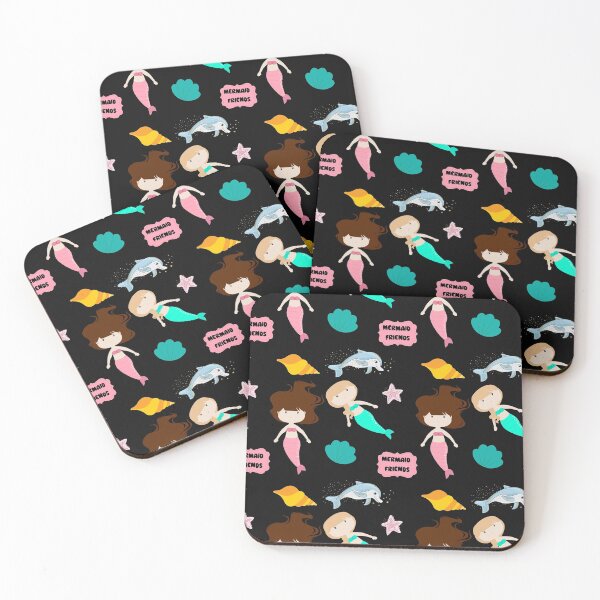 Item preview, Mermaid Friends OCEAN Sticker Pack Pattern 1 Gift   designed and sold by PupnkittyMania ⭐⭐⭐⭐⭐.