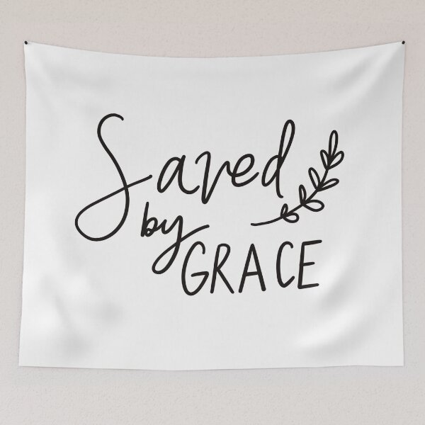 Item preview, Saved By Grace | Christian designed and sold by LoveAlwaysLexy.