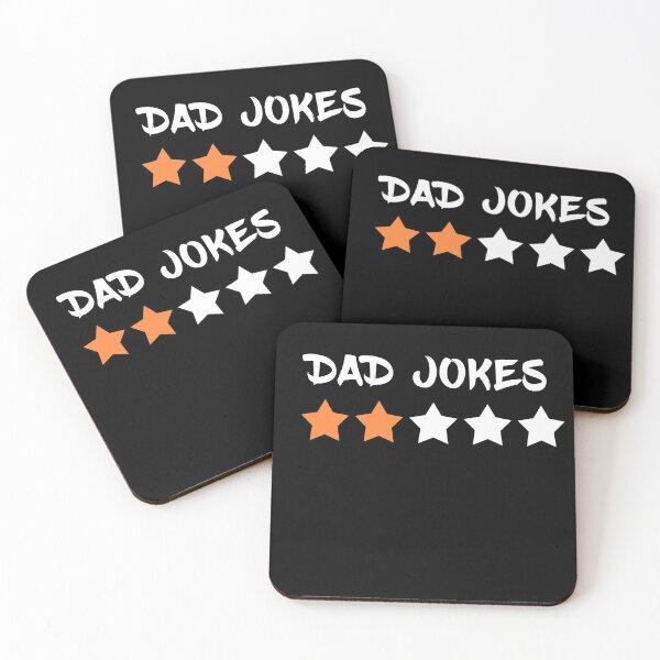 Item preview, Dad jokes rating 2 stars designed and sold by mcmamac.
