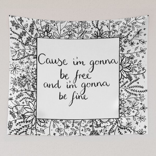 Item preview, I'm gunna be free and fine Florence + Machine Delilah designed and sold by hannahrosesmith.