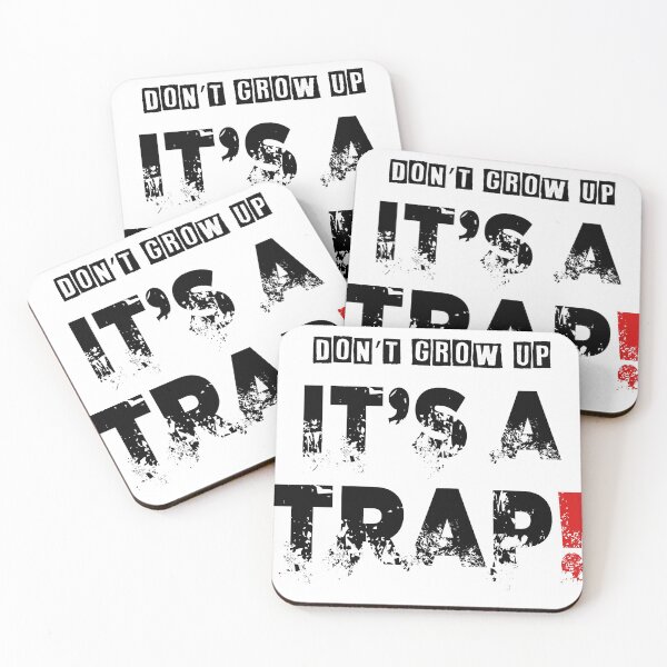 Item preview, Don't Grow Up It's A Trap ! designed and sold by kouddad.