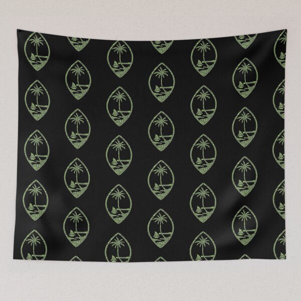 Item preview, Guam Seal with Cool Tribal Design designed and sold by islanderFJ.