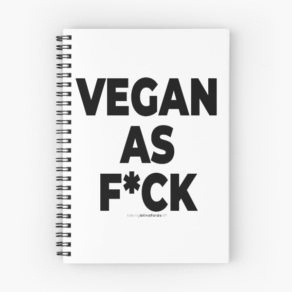 Item preview, vegan as f*ck - vegan activist graphics (110 v2) designed and sold by blindfoldsoff.