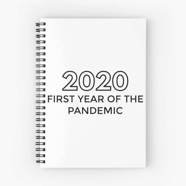 Item preview, 2020 First Year of the Pandemic - Pessimistic (Black Letters) designed and sold by AmpersandCuster.