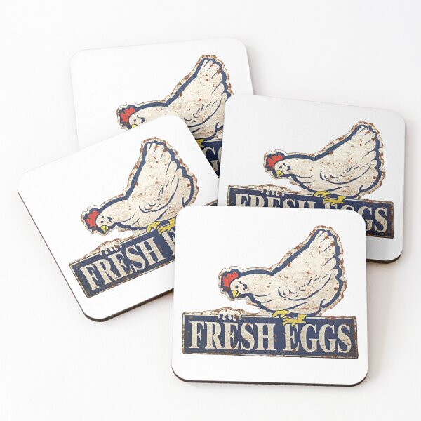 Item preview, fresh eggs sign designed and sold by Val Goretsky.