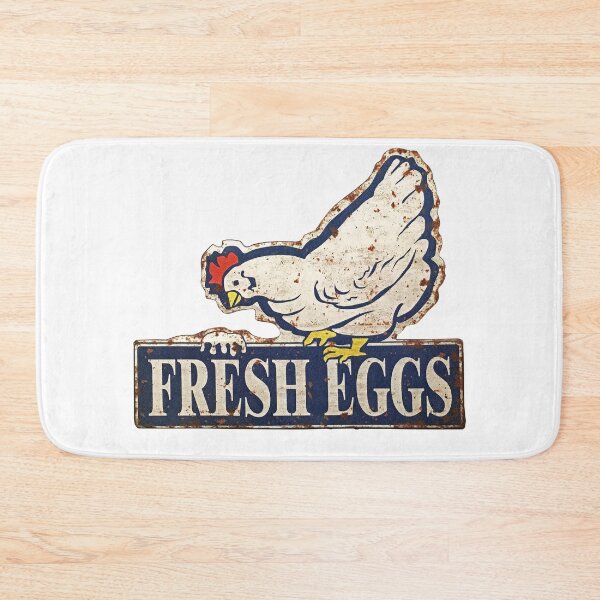 Item preview, fresh eggs sign designed and sold by Val Goretsky.