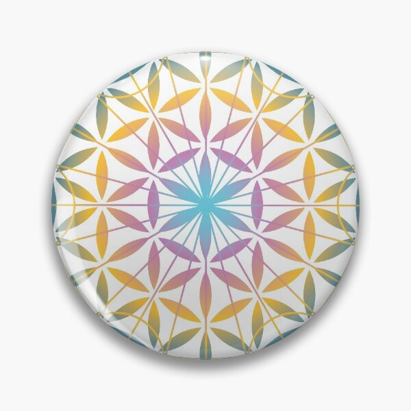 Item preview, Geometrical Flower of Life Spiritual Mandela Gift Idea graphic designed and sold by Lisbob.
