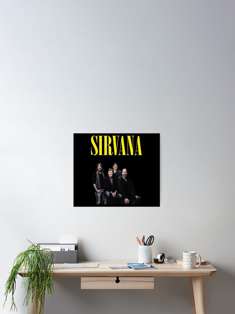 Sirvana Poster By Twatdesign Redbubble https www redbubble com i poster sirvana by twatdesign 49775058 lvtdi