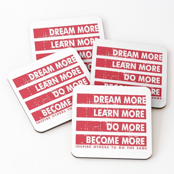 Item preview, Dream Learn Do Become More Inspired Quote designed and sold by PMDConcepts.