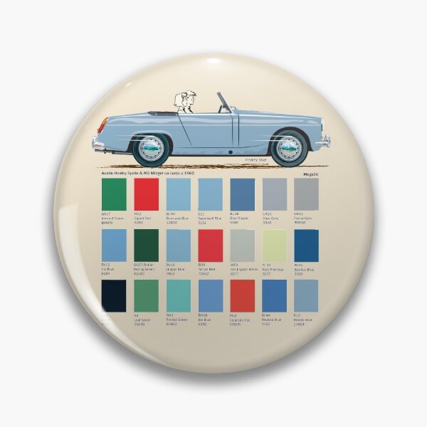 Item preview, Healey Blue Sprite/Midget – along with other colour options designed and sold by Bigs66.