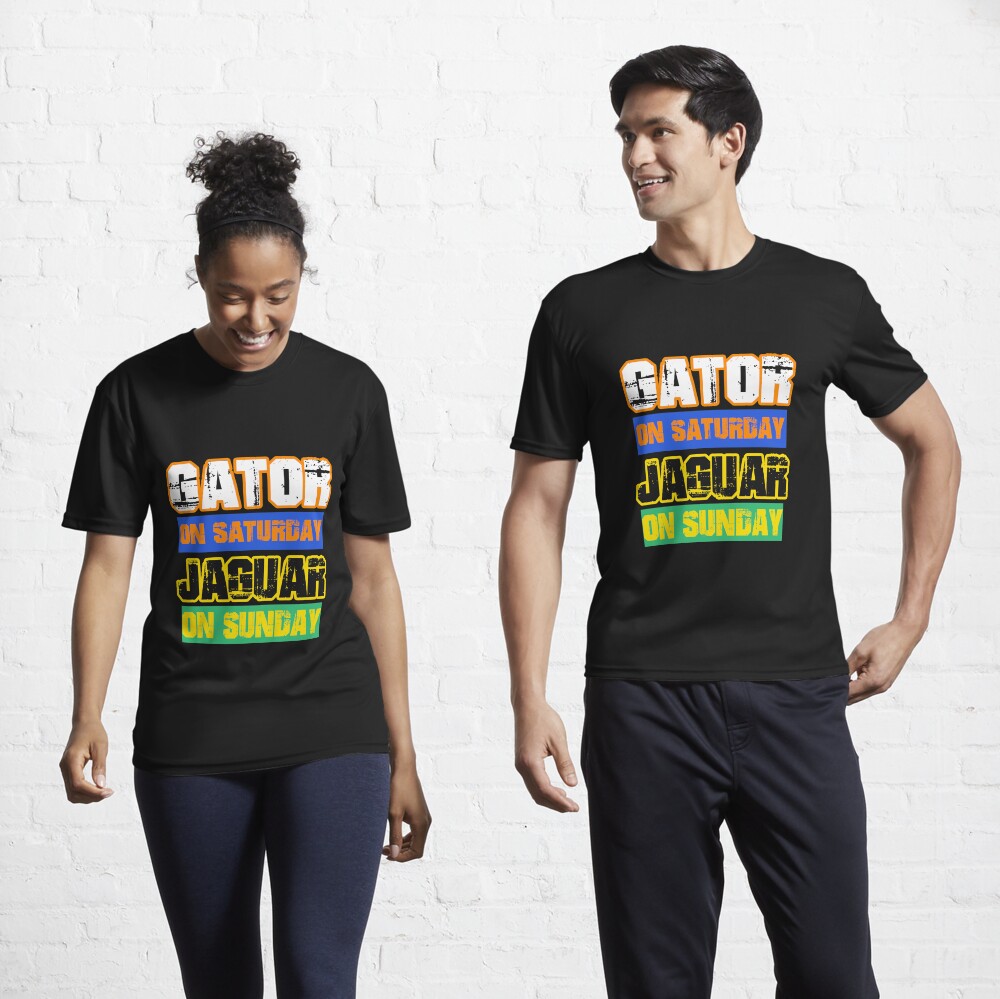 Gator On Saturday Jaguar On Sunday Jacksonville Football T Shirts, Hoodies,  Sweatshirts & Merch