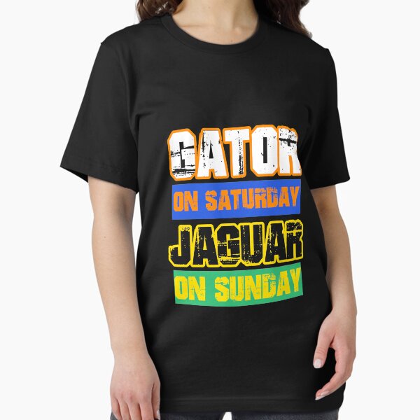 Gator On Saturday Jaguar On Sunday Jacksonville Football T-Shirt