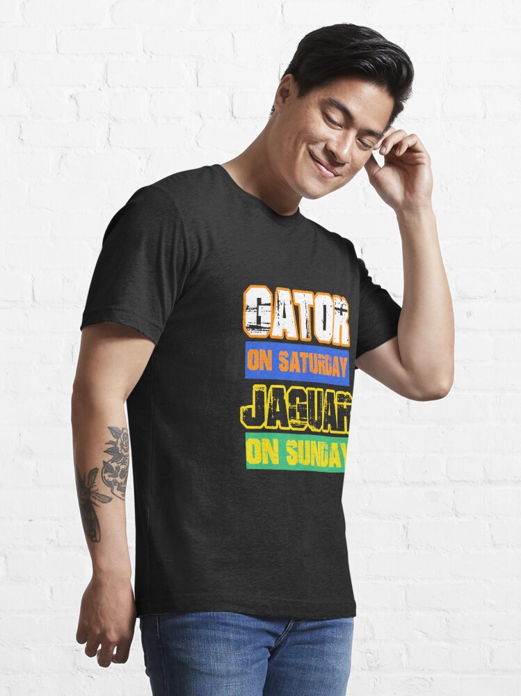 Gator On Saturday Jaguar On Sunday Jacksonville Football T Shirts, Hoodies,  Sweatshirts & Merch