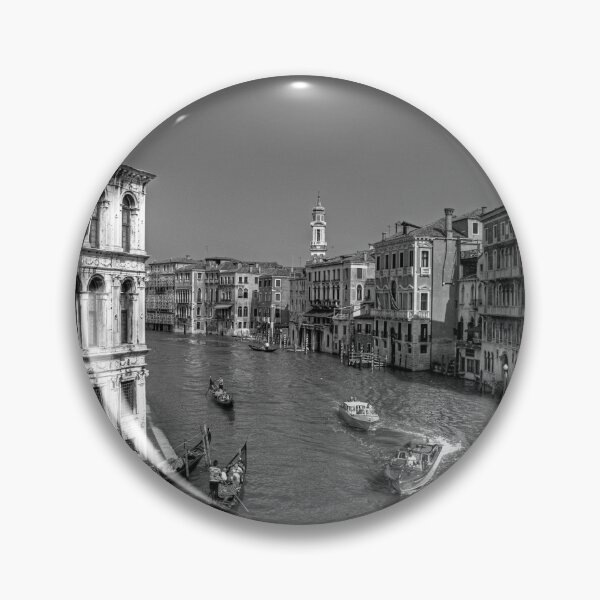 Item preview, Light Traffic on the Grand Canal - B&W designed and sold by tomg.
