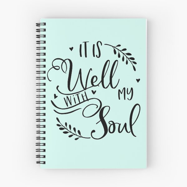 Item preview, It is Well with my Soul Christian Design designed and sold by palmsandprints2.