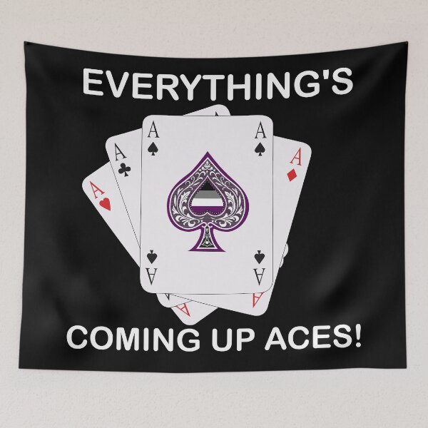 Item preview, Everything's coming up aces designed and sold by RebeccaMcGoran.